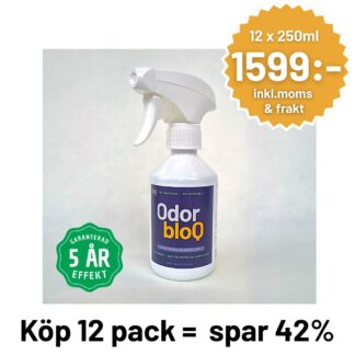 S-Q ODOR BLOQ 250ml Spray 12p